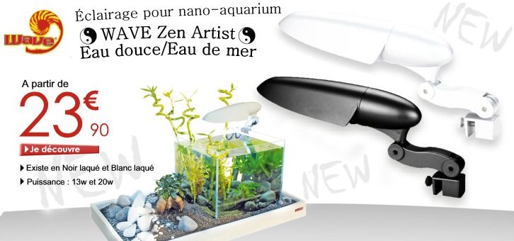 Nouvelle Lampe Wave Cosmos Zen Artist